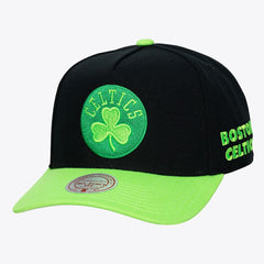 Mitchell & Ness - Boston Celtics Hardwood Classics Legendary Away Pro-Pinch Adjustable Hat - Black