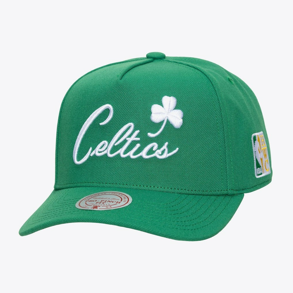 Mitchell & Ness - Boston Celtics Legendary Home Pro Pinch Snapback Hat - Kelly Green