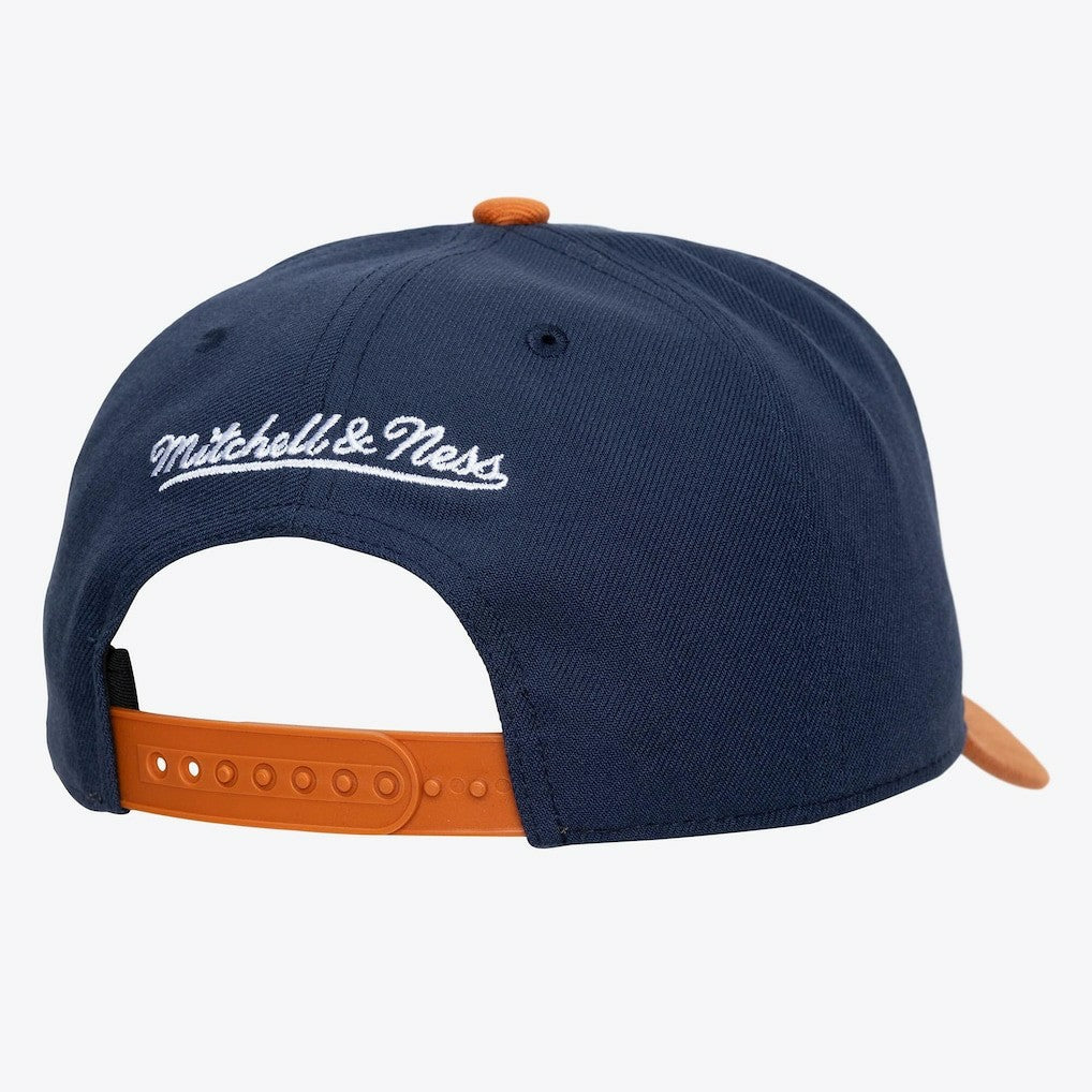 Mitchell & Ness - Golden State Warriors Legendary Home Pro Pinch Snapback Hat - Navy
