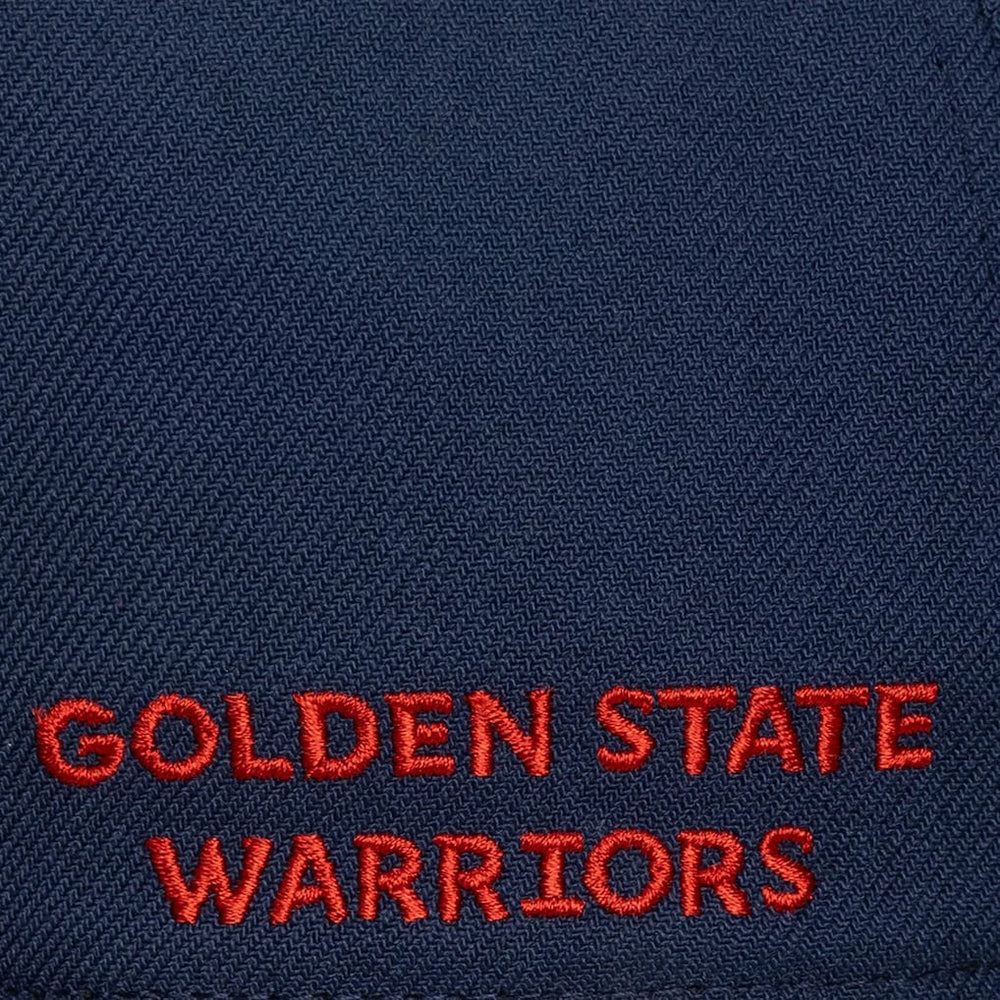 Mitchell & Ness - Golden State Warriors Legendary Home Pro Pinch Snapback Hat - Navy
