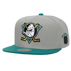 Anaheim Ducks - Mitchell & Ness Legendary Away Snapback Hat Gray