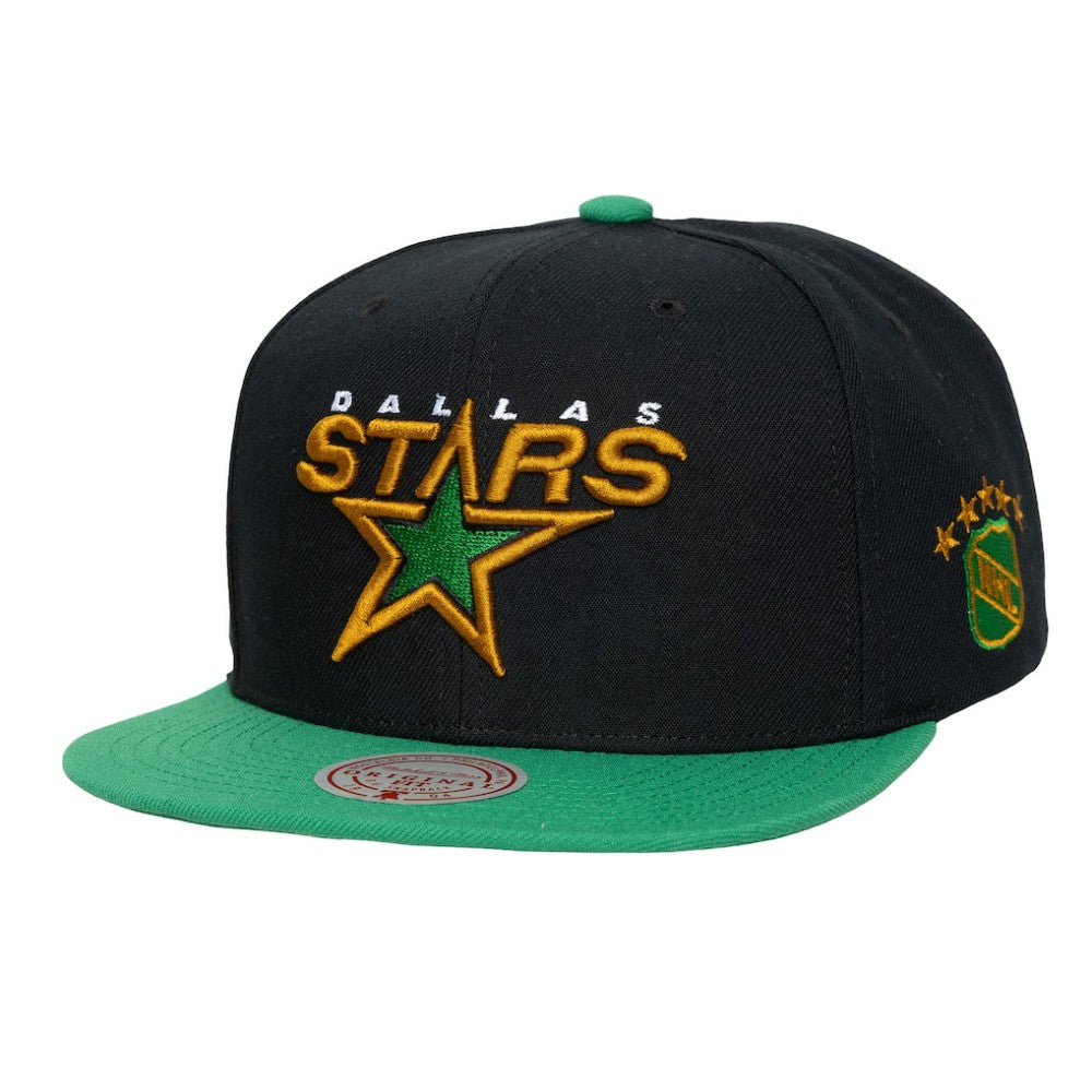 Dallas Stars - Mitchell & Ness Legendary Away Snapback Hat Black