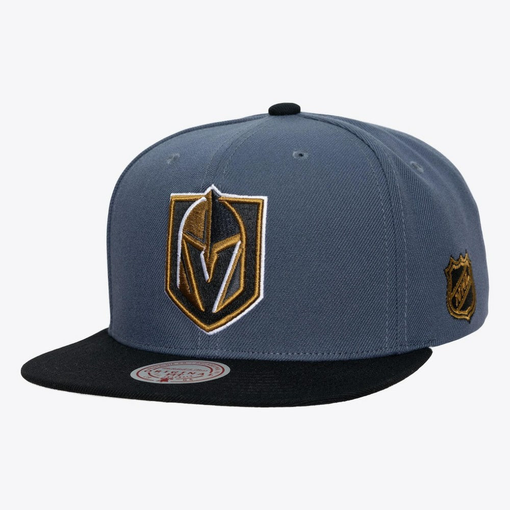 Vegas Golden Knights Mitchell & Ness Legendary Home Snapback Hat Charcoal