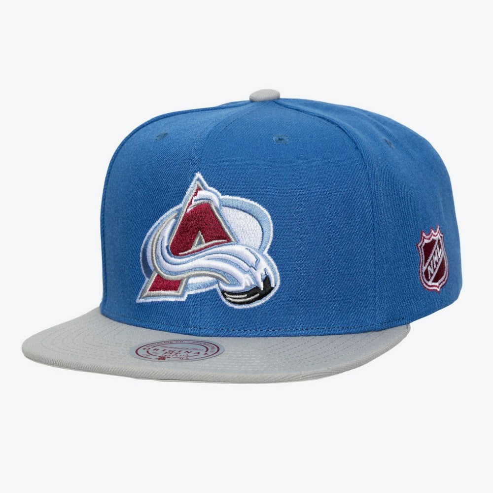 Colorado Avalanche - Mitchell & Ness Legendary Home Snapback Hat Blue