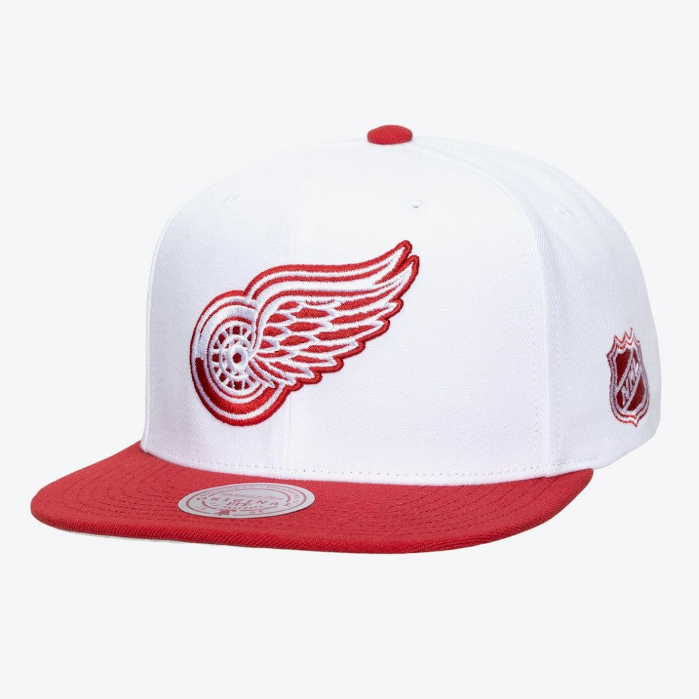 Detroit Red Wings - Mitchell & Ness Legendary Home Snapback Hat White