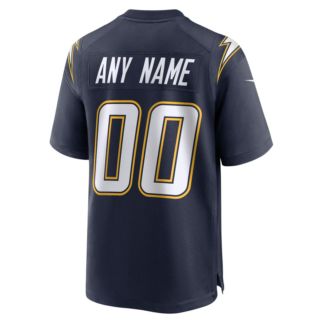 Los Angeles Chargers Alternate Super Chargers Game Custom Jersey Navy - Nike