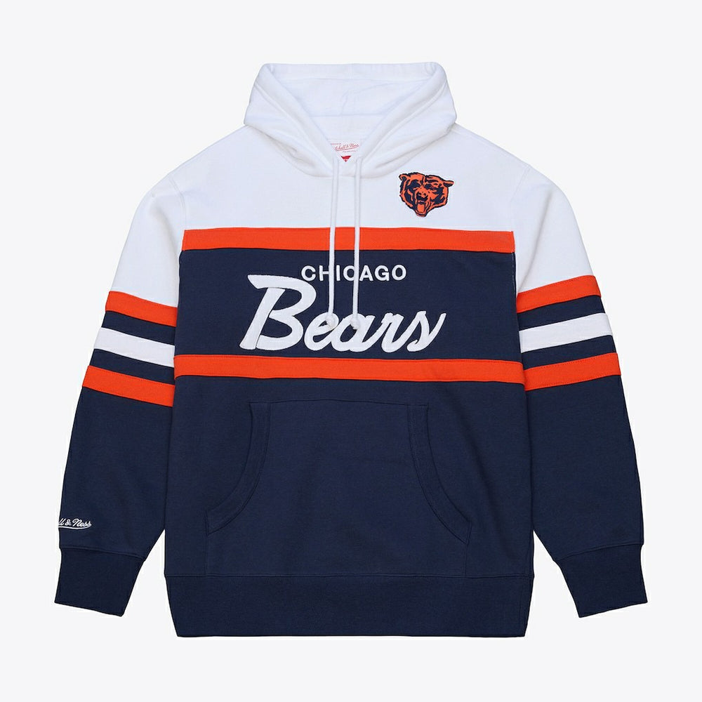Chicago Bears Head Coach Hoodie Navy - Mitchell & Ness