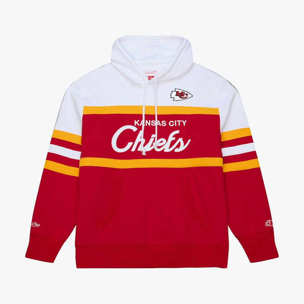 Kansas City Chiefs Head Coach Hoodie Red - Mitchell & Ness