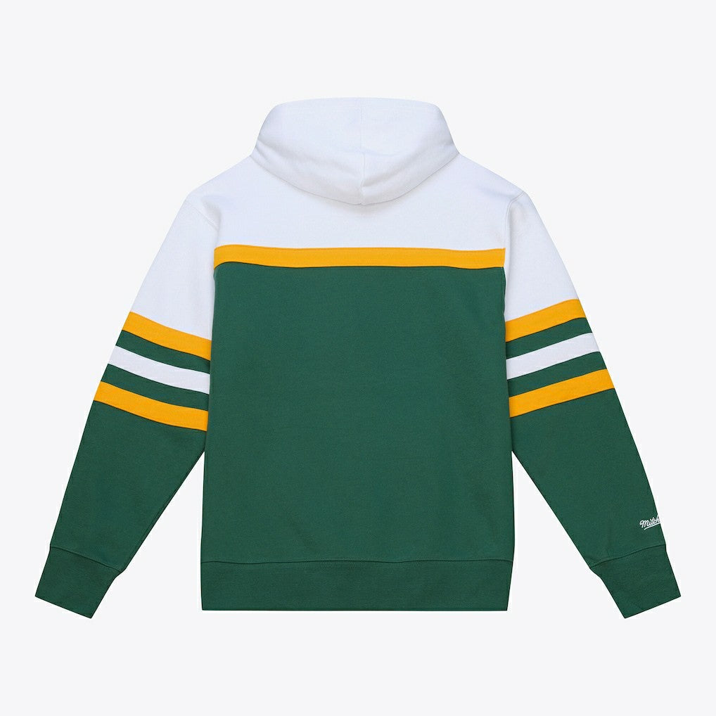 Green Bay Packers Head Coach Hoodie Green - Mitchell & Ness