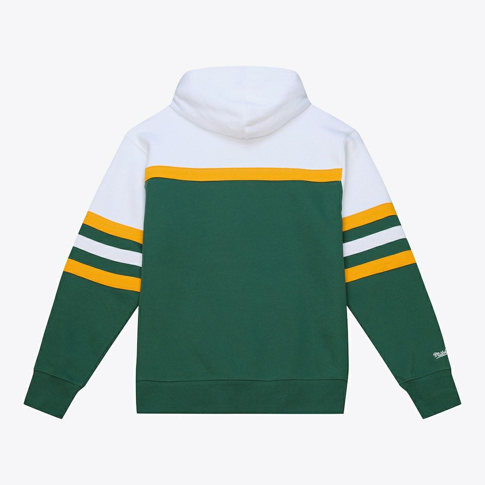 Green Bay Packers Head Coach Hoodie Green - Mitchell & Ness