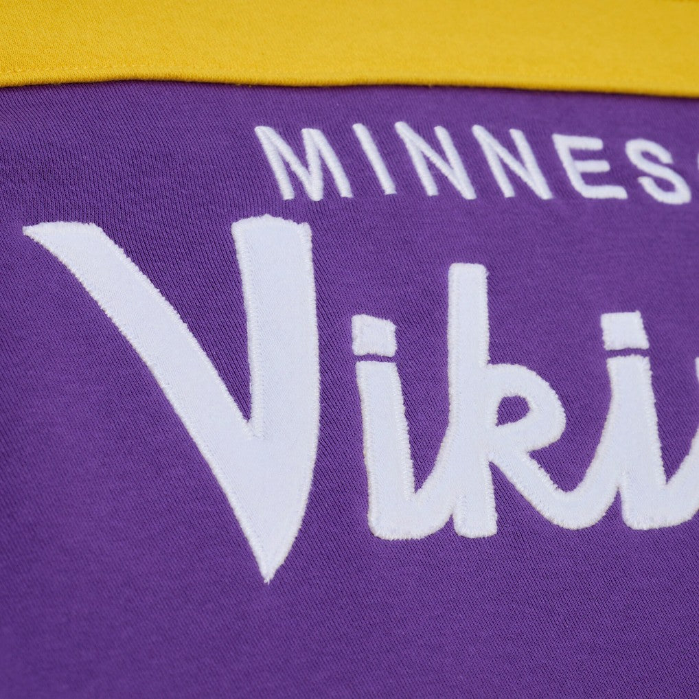 Minnesota Vikings Head Coach Hoodie Purple - Mitchell & Ness