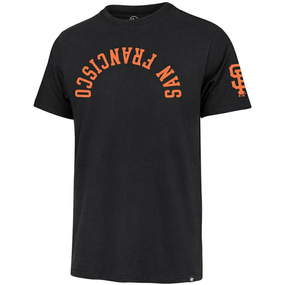 San Francisco Giants '47 Upside Down Two-Peat Franklin T-Shirt Lifestyle