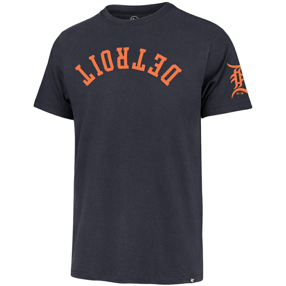 Detroit Tigers '47 Upside Down Two-Peat Franklin T-Shirt Lifestyle