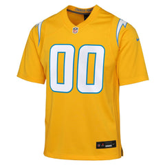 Los Angeles Chargers Youth Alternate Charger Power Game Custom Jersey Gold - Nike