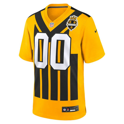 Pittsburgh Steelers Youth Alternate 1933 Throwback Game Custom Jersey - Gold | NFL Jerseys