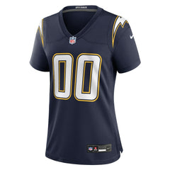 Los Angeles Chargers Women's Alternate Super Chargers Game Custom Jersey Navy - Nike