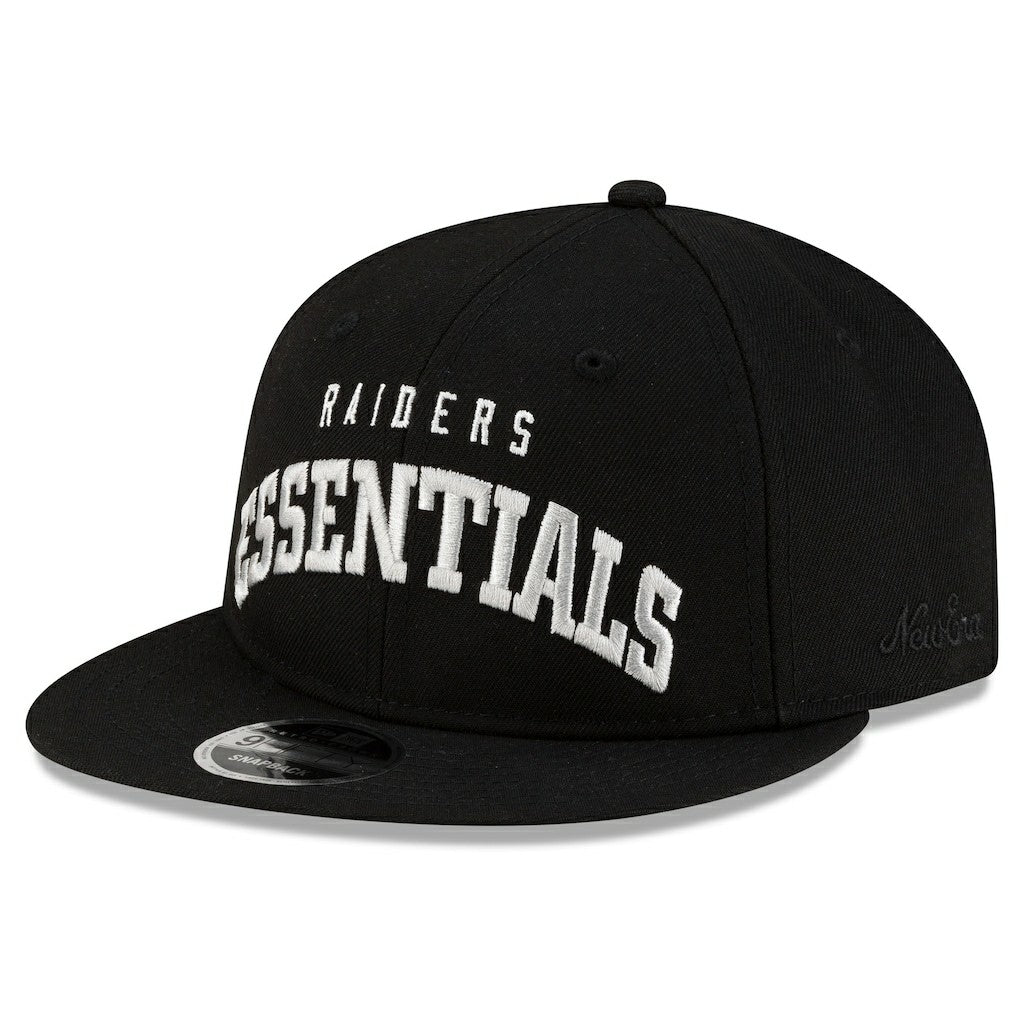 Las Vegas Raiders New Era x Fear of God x NFL 9FIFTY Snapback Hat Black - NFL