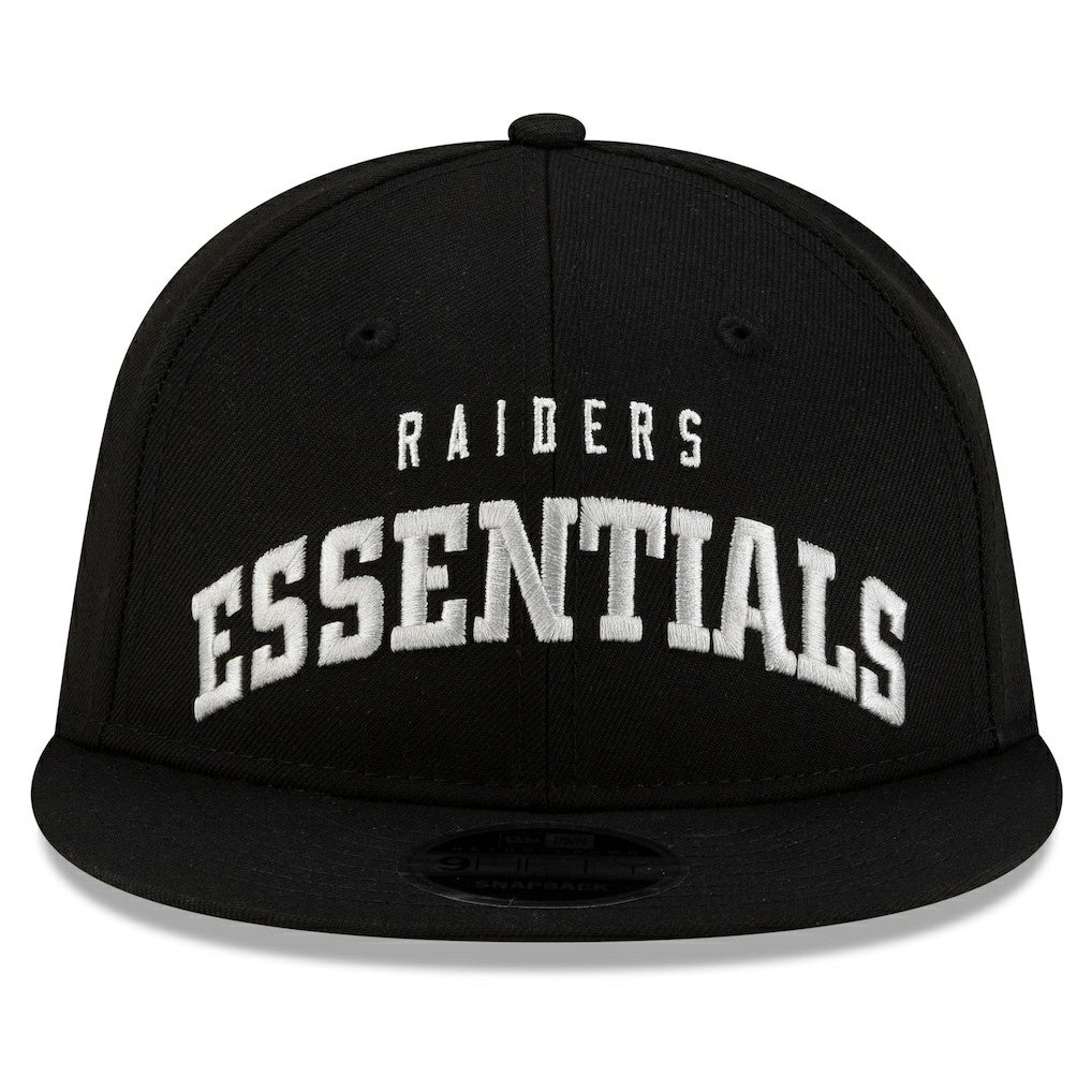 Las Vegas Raiders New Era x Fear of God x NFL 9FIFTY Snapback Hat Black - NFL