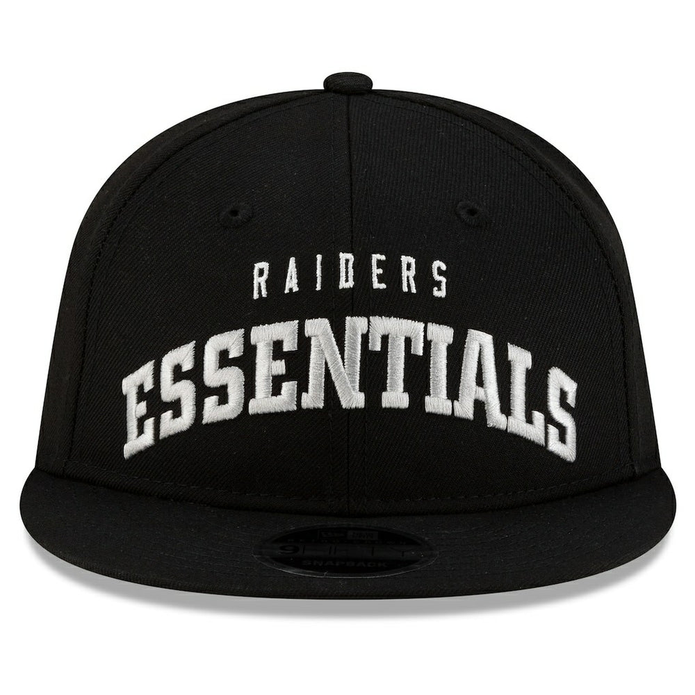 Las Vegas Raiders New Era x Fear of God x NFL 9FIFTY Snapback Hat Black - NFL
