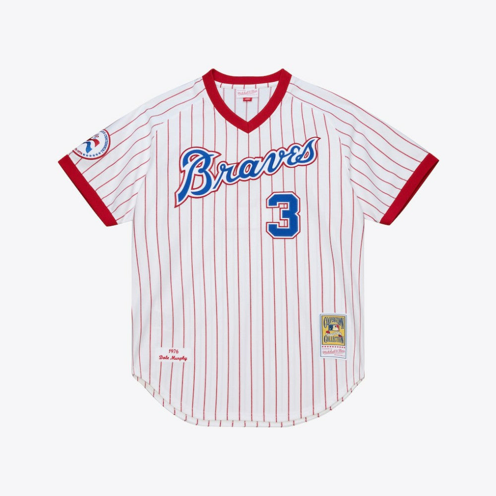 Dale Murphy Atlanta Braves Mitchell & Ness 1976 Authentic Jersey - White | MLB Jerseys