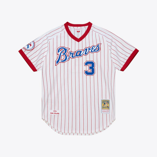 Dale Murphy Atlanta Braves Mitchell & Ness 1976 Authentic Jersey - White | MLB Jerseys