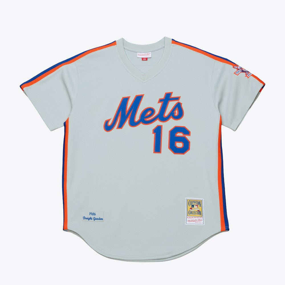 Dwight Gooden New York Mets Mitchell & Ness 1986 Authentic Jersey Clearance