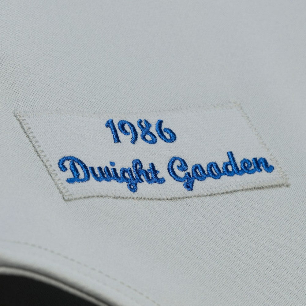 Dwight Gooden New York Mets Mitchell & Ness 1986 Authentic Jersey Clearance