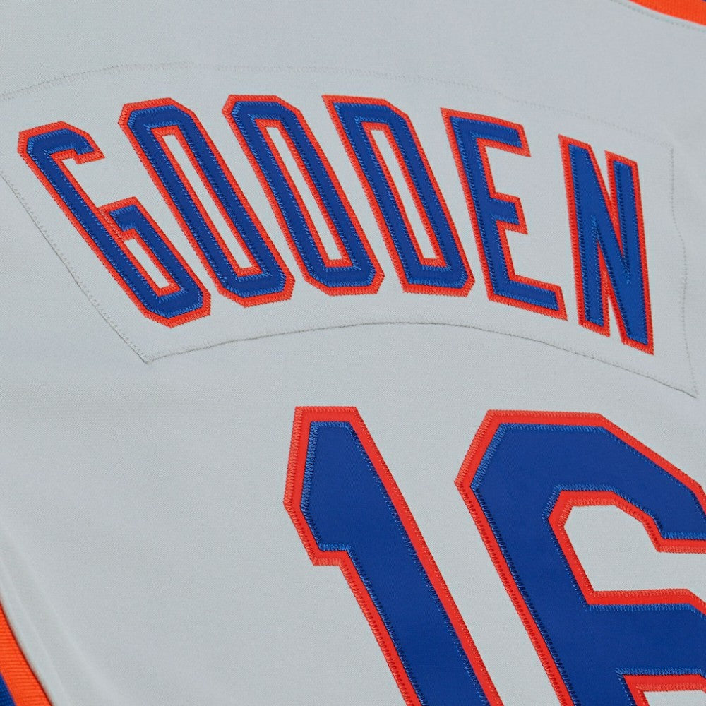 Dwight Gooden New York Mets Mitchell & Ness 1986 Authentic Jersey Clearance