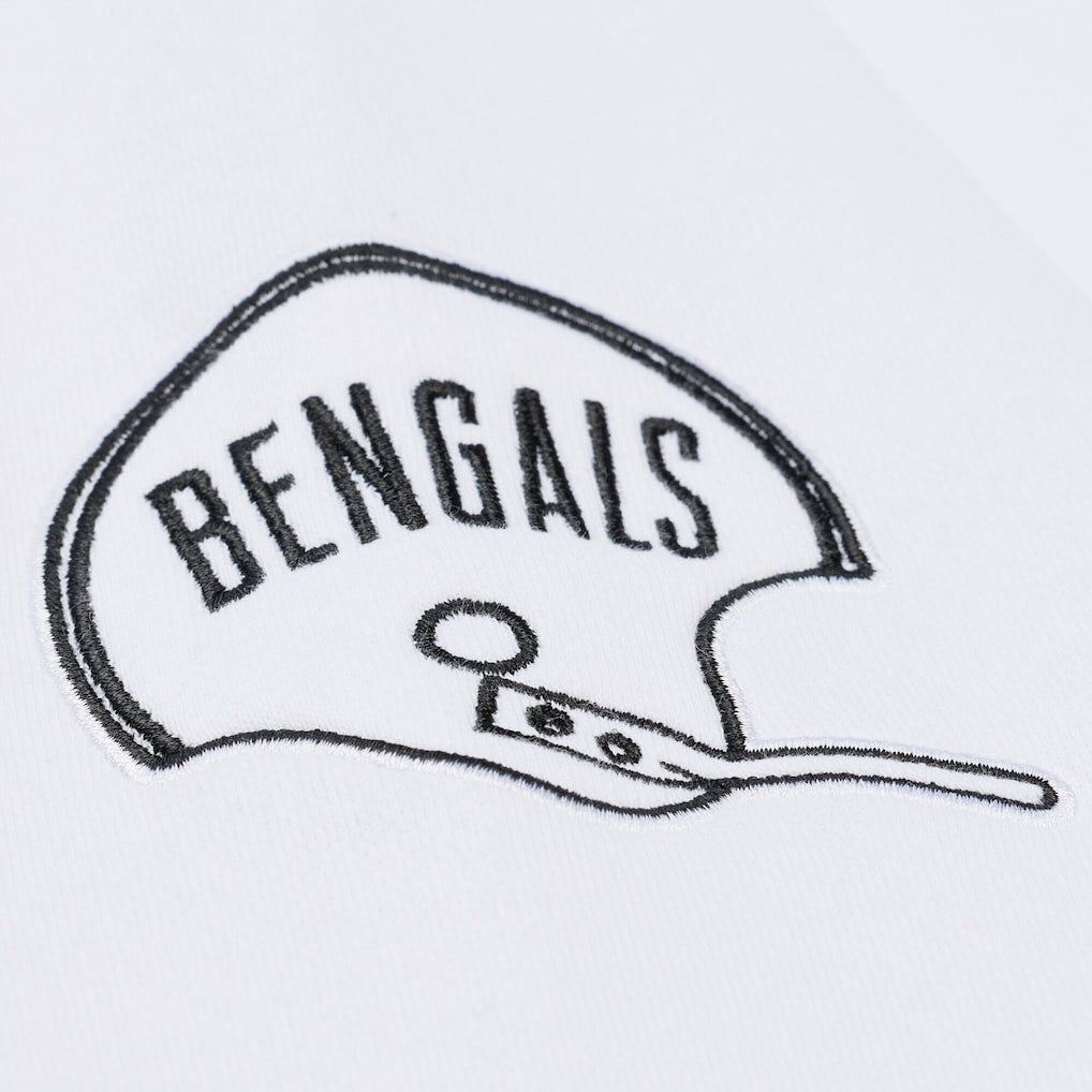 Cincinnati Bengals Arctic Fleece Sweatshirt White - Mitchell & Ness