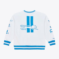 Detroit Lions Arctic Fleece Sweatshirt White - Mitchell & Ness
