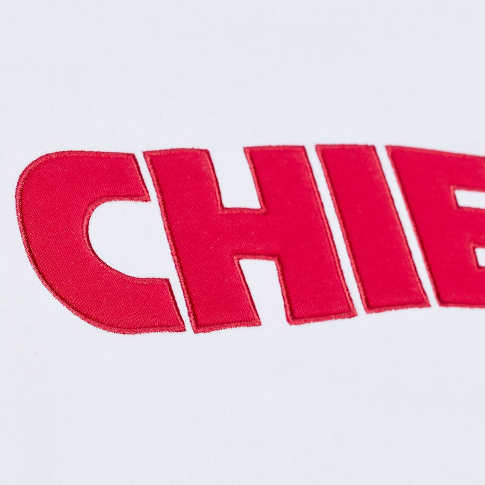 Kansas City Chiefs Arctic Fleece Sweatshirt White - Mitchell & Ness