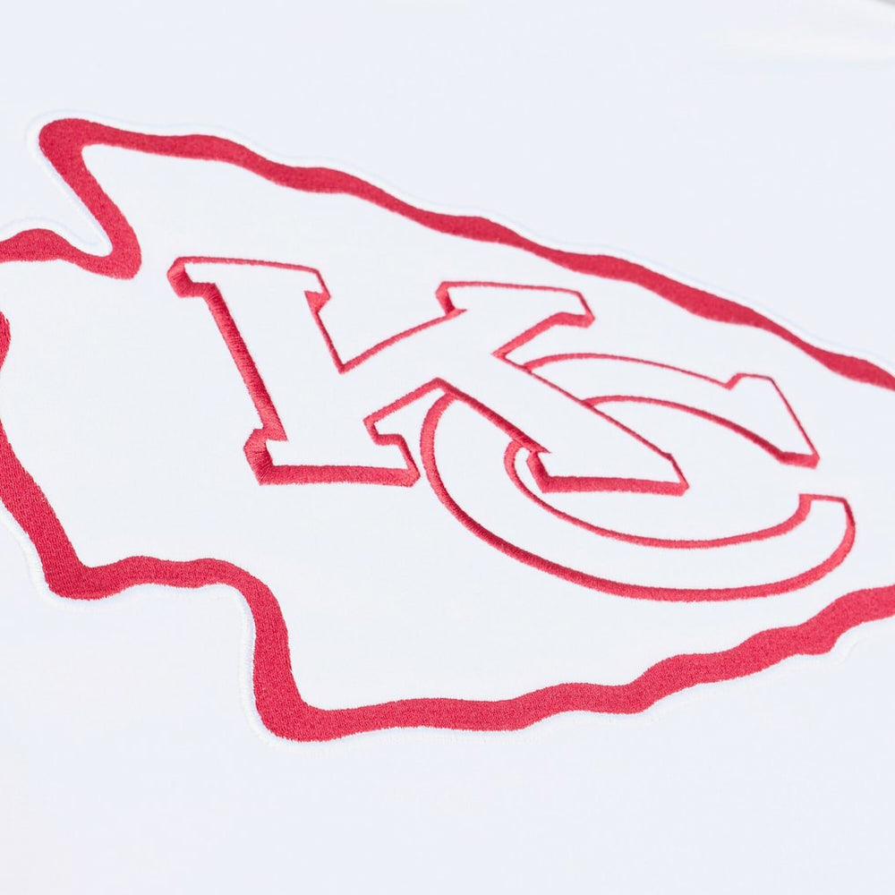 Kansas City Chiefs Arctic Fleece Sweatshirt White - Mitchell & Ness