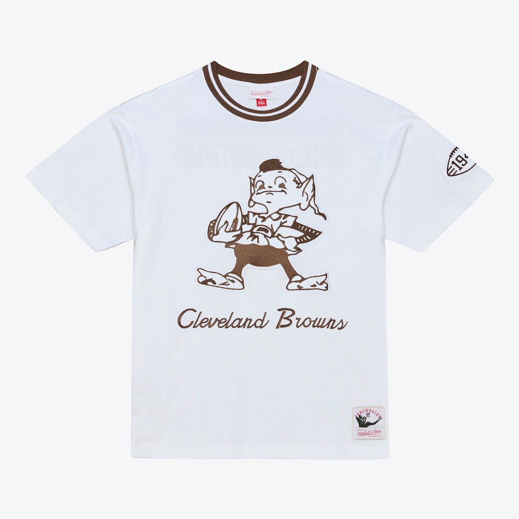 Cleveland Browns Arctic T-Shirt White - Mitchell & Ness