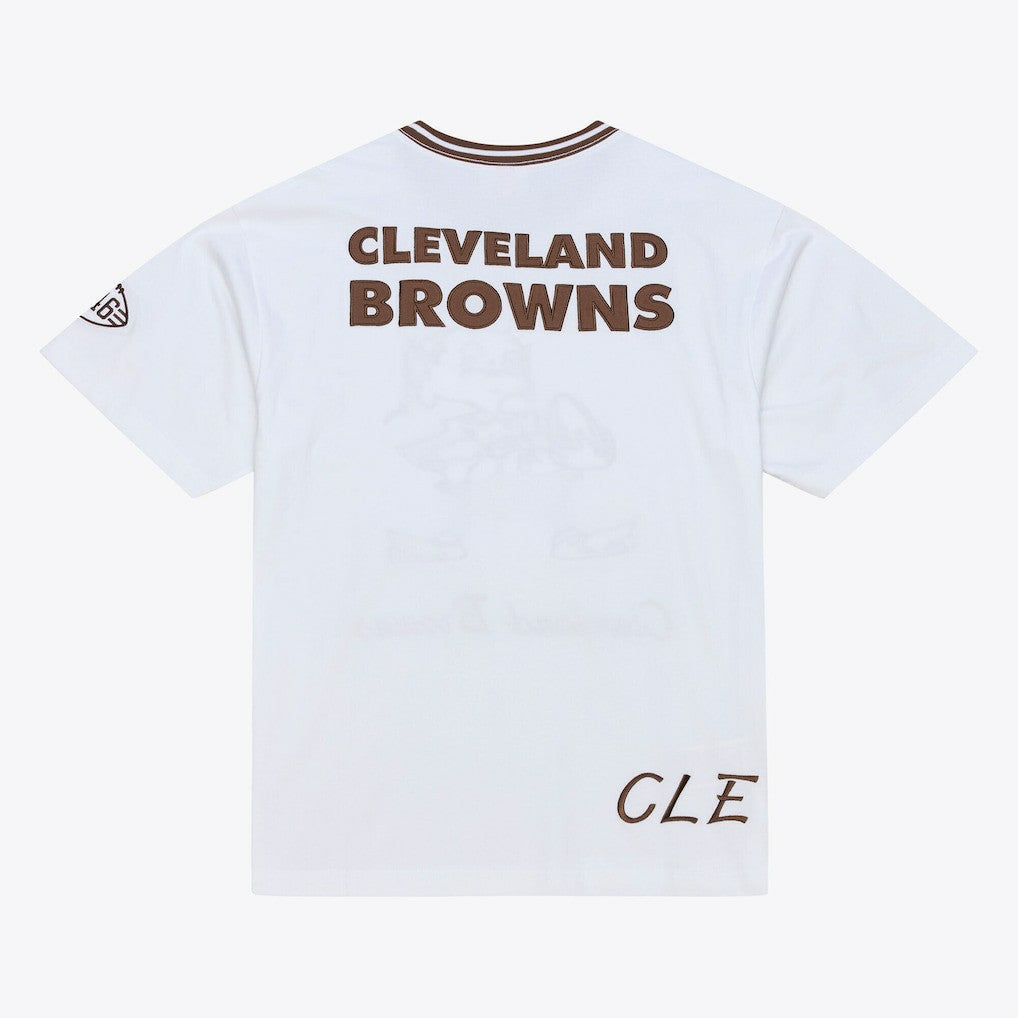 Cleveland Browns Arctic T-Shirt White - Mitchell & Ness