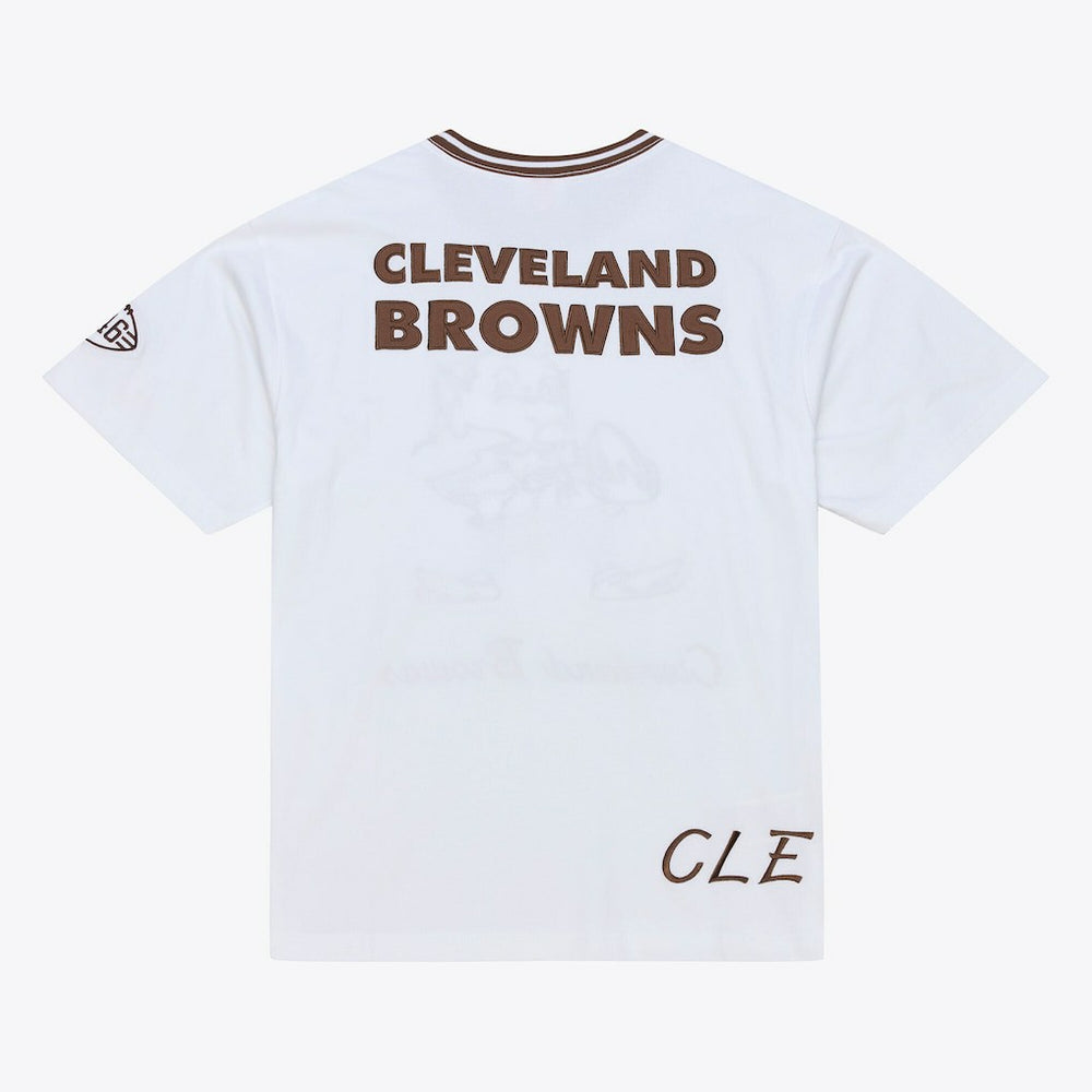 Cleveland Browns Arctic T-Shirt White - Mitchell & Ness
