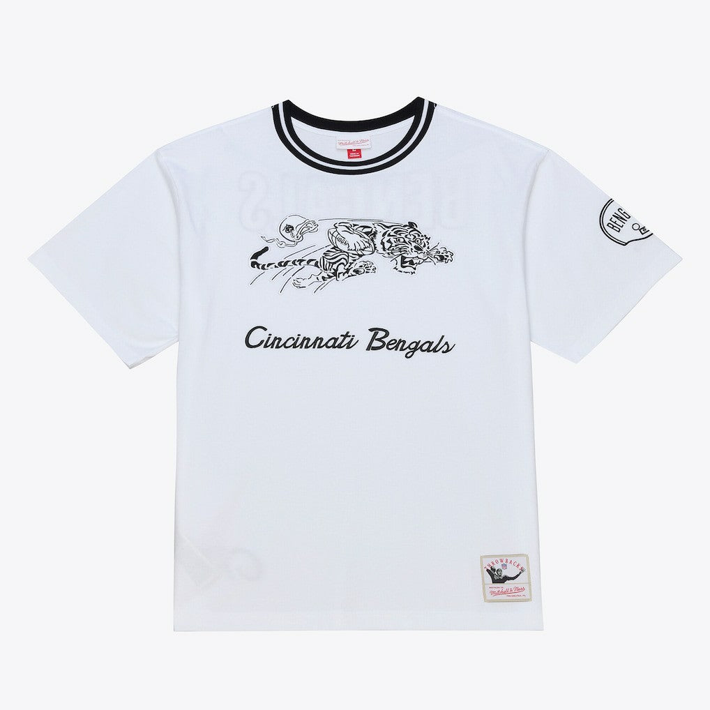 Cincinnati Bengals Arctic T-Shirt White - Mitchell & Ness