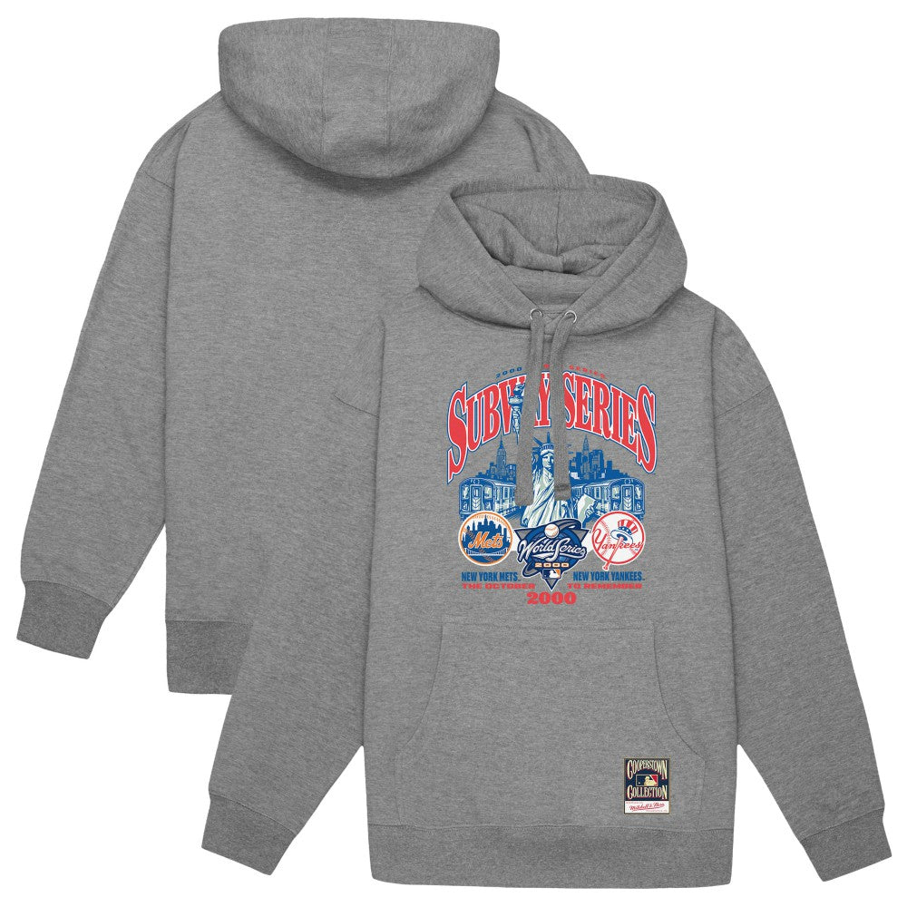 New York Yankees vs. New York Mets Mitchell & Ness 2000 World Series Pullover Hoodie Online