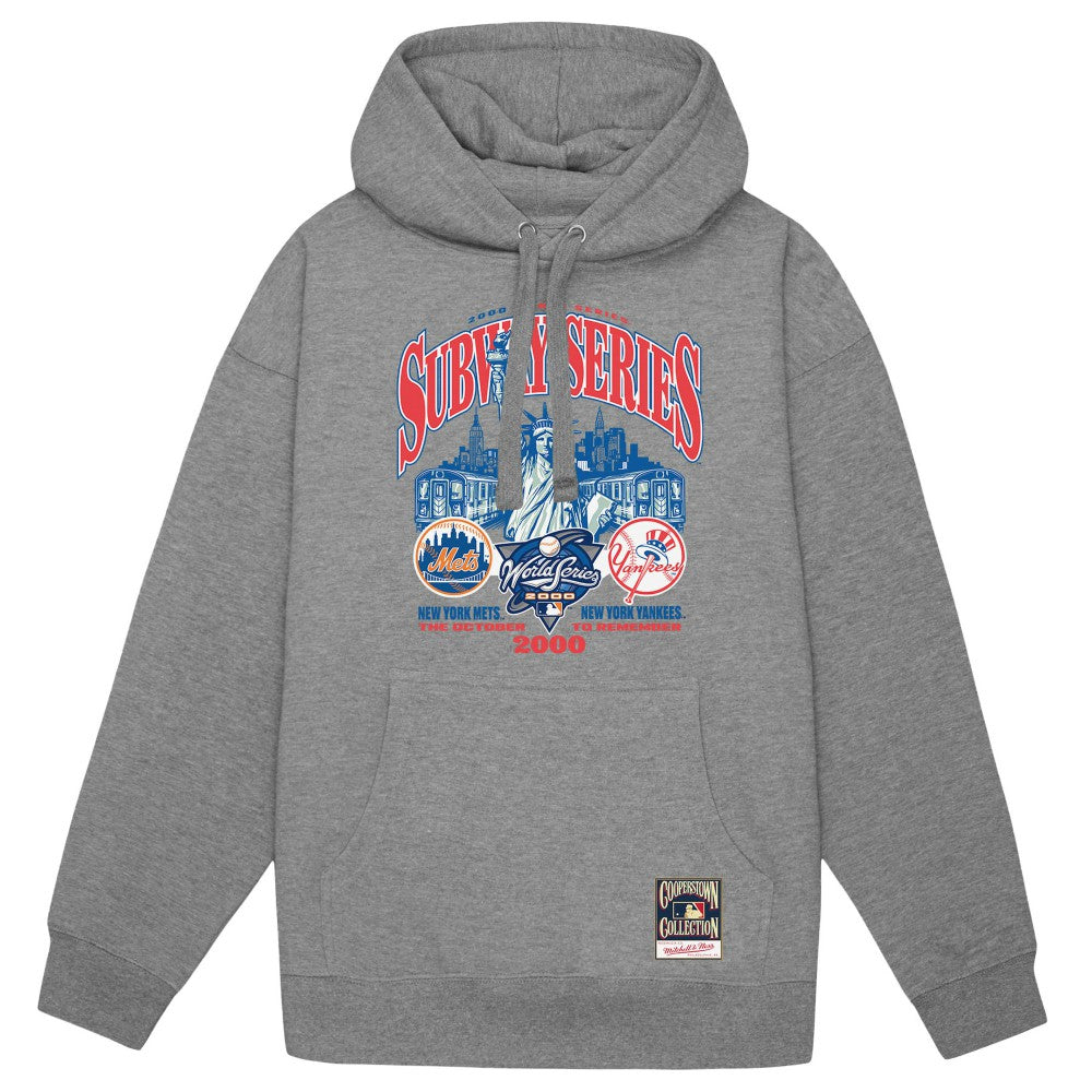 New York Yankees vs. New York Mets Mitchell & Ness 2000 World Series Pullover Hoodie Online