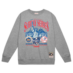 New York Yankees vs. New York Mets Mitchell & Ness 2000 World Series Pullover Sweatshirt for sale