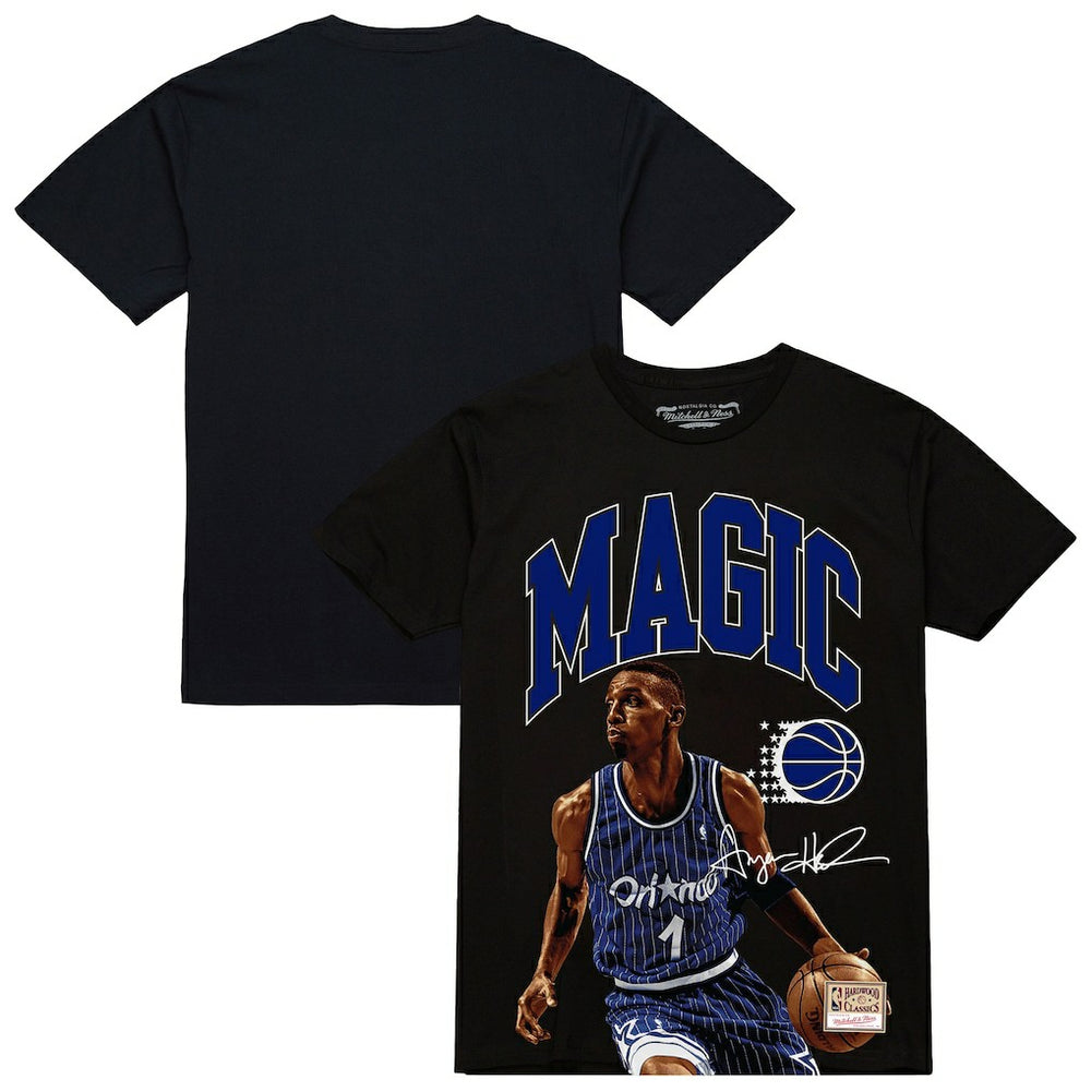 Mitchell & Ness - Penny Hardaway Orlando Magic Hardwood Classics Player Arch T-Shirt - Black