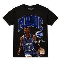 Mitchell & Ness - Penny Hardaway Orlando Magic Hardwood Classics Player Arch T-Shirt - Black
