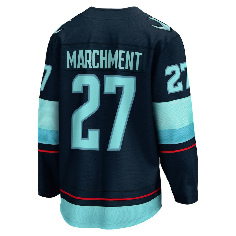 Mason Marchment Seattle Kraken Fanatics Home Breakaway Jersey - Deep Sea Blue | NHL Jerseys