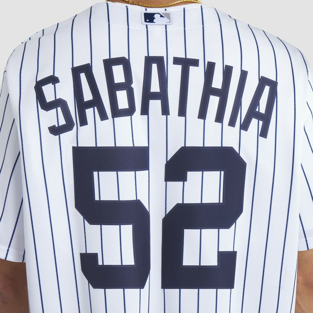 CC Sabathia New York Yankees Nike 2025 Baseball Hall of Fame Name & Number Retired Replica Jersey discount