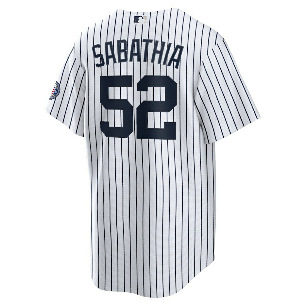 CC Sabathia New York Yankees Nike 2025 Baseball Hall of Fame Name & Number Retired Replica Jersey discount
