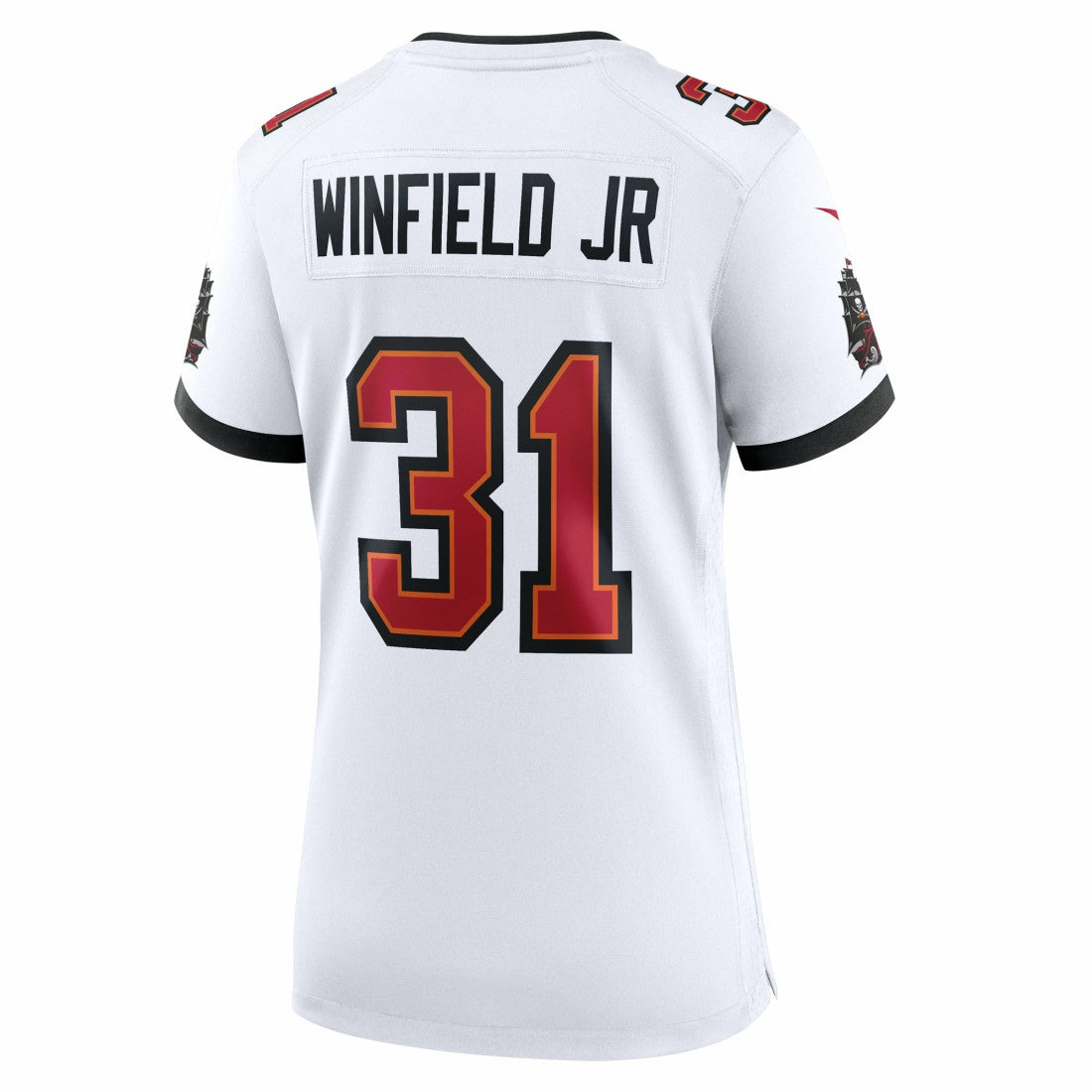 Antoine Winfield Jr. Tampa Bay Buccaneers Women's 50th Season Patch Game Jersey - White | NFL Jerseys