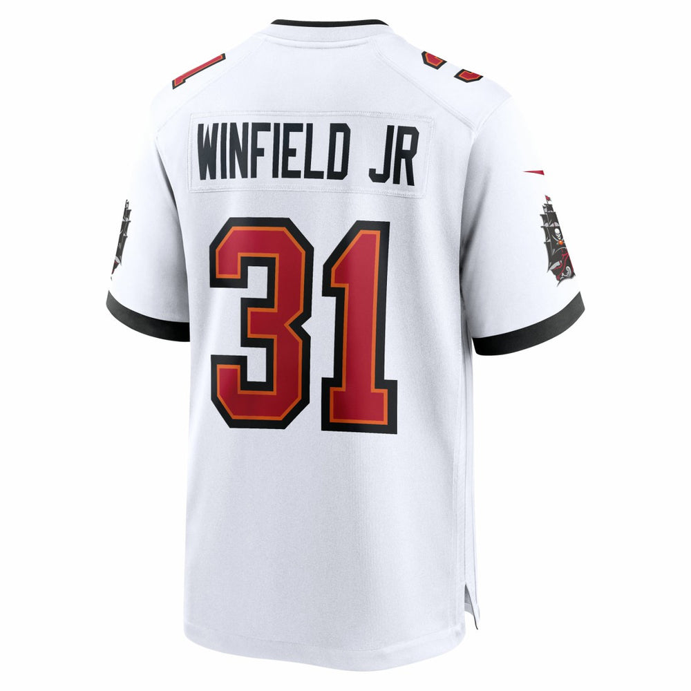 Antoine Winfield Jr. Tampa Bay Buccaneers 50th Season Patch Game Jersey White - Nike