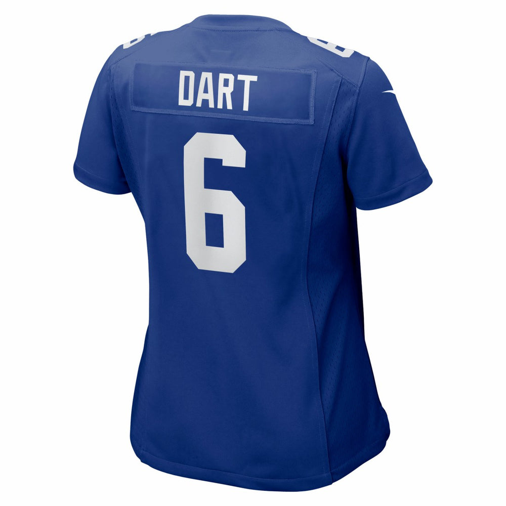 Jaxson Dart New York Giants Women's Team Game Jersey Royal - Nike