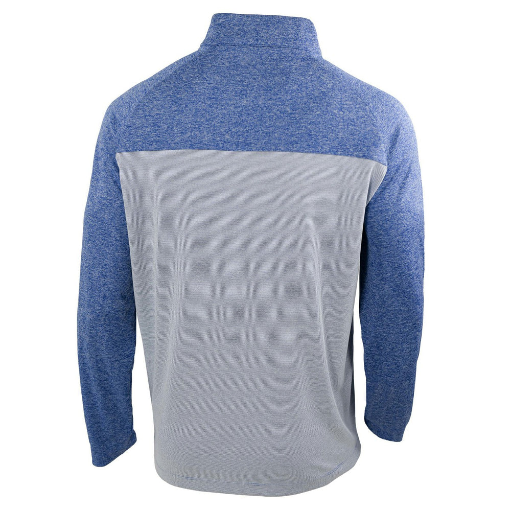 Columbia - Oklahoma City Thunder 2025 NBA Finals Champions Rockin' It Raglan Omni-Wick Quarter-Zip Pullover - Blue