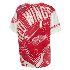 Detroit Red Wings - Outerstuff Youth Top Player T-Shirt Cream