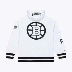 Boston Bruins Mitchell & Ness Arctic Fleece Hoodie White